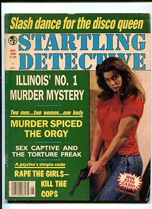 Seller image for STARTLING DETECTIVE-1989-MAY-GUN MOLL ON COVER G for sale by DTA Collectibles