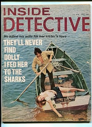 INSIDE DETECTIVE-1972-SEPT-MURDER COVER VG