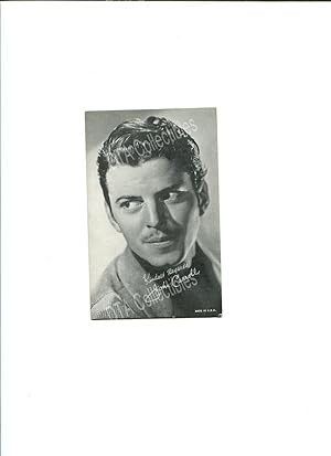 JOHN CARROLL-ARCADE CARD-1950'S-PORTRAIT!!! FN