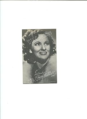 CONNIE BOSWELL-ARCADE CARD-1950'S-PORTRAIT!!! FN