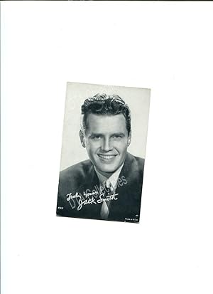 JACK SMITH-ARCADE CARD-1950'S-PORTRAIT!!! FN