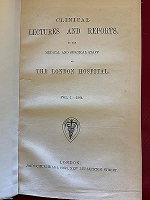 Clinical Lectures and Reports, by the Medical and Surgical Staff of The London Hospital: four pap...