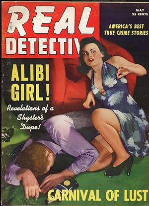 REAL DETECTIVE MAY 1941-WILD TRUE CRIME-PULP-MAGAZINE VG