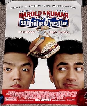 GO TO WHITE CASTLE POSTER-KAL PENN-JOHN CHO-BURGER BABE VF