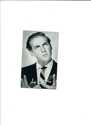 SID CAESAR-ARCADE CARD-1950'S-PORTRAIT!!! FN