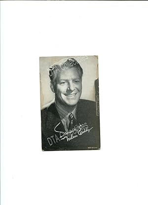 NELSON EDDY-ARCADE CARD-1950'S-PORTRAIT!!! FN