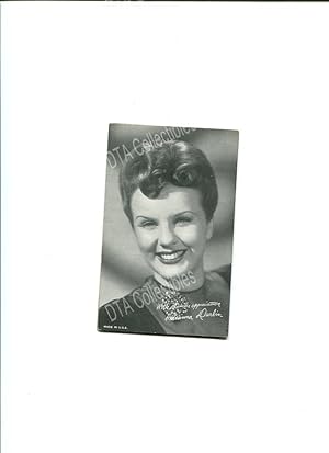 DEANNA DURBIN-ARCADE CARD-1950'S-PORTRAIT!!! FN