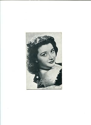 MIMI BENZELL-ARCADE CARD-1950'S-PORTRAIT!!! FN