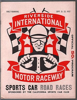 Seller image for Riverside Int'l Raceway Program-9/22/1957-1st edition-sports car races-VF for sale by DTA Collectibles