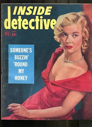 INSIDE DETECTIVE-1951-SEPTEMBER-GOOD GIRL ART CVR VG