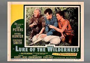 LURE OF THE WILDERNESS-LC-#8-WALTER BRENNAN-JEAN PETERS-JEFFREY HUNTER-A G/VG