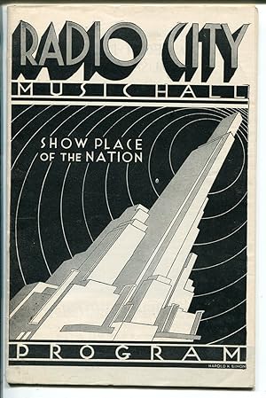 Seller image for Radio City Music Hall Program 5/16/1935-event info-world's largest stage pix-FN for sale by DTA Collectibles