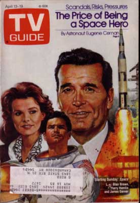 Seller image for TV GUIDE 4/13/85-BLAIR BROWN-HARRY HAMLIN-JAMES GARNER VG for sale by DTA Collectibles