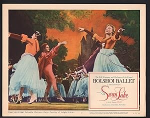 Seller image for Swan Lake Lobby Card-Maya Plisetskaya and Nikolai Fadeyechyev dancing for sale by DTA Collectibles