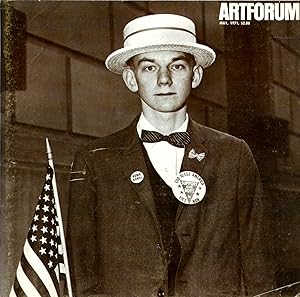 Artforum, volume IX (9), number 1. May, 1971. Cover by Diane Arbus