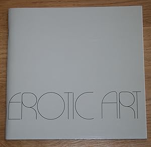 Seller image for Erotic Art. October 30 - December 19, 1973. for sale by Antiquariat Gallenberger
