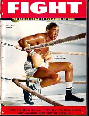 FIGHT YEARBOOK 1953-BOXING-KID GAVILAN COVER-RARE