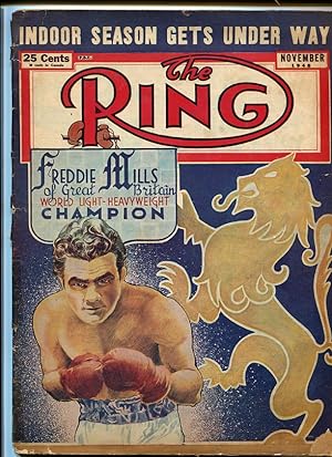 October 1948 and January 1969 - The Ring Boxing Magazine Collection (2) -  8.5 x 11 - Featuring Jack Johnson On Cover on Goldin Auctions