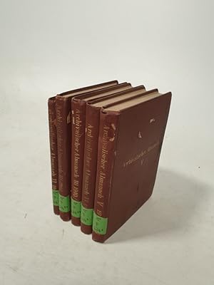 Bild des Verkufers fr Archivalischer Almanach. Jg. II-V (5 Bde.). zum Verkauf von Antiquariat Bookfarm