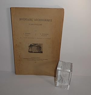 Inventaire archéologique d'Angoulême. Angoulême. Chasseignac et Bodin. 1907.