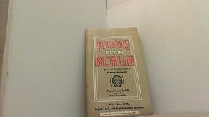 Bild des Verkufers fr Pharus-Plan. Berlin mit Vororten. Grosse Ausgabe. zum Verkauf von Antiquariat Uwe Berg