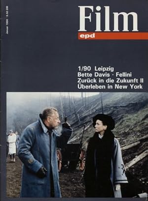 Bild des Verkufers fr epd (Evangelischer Pressedienst) Film Heft 1/1990 (Januar 1990): Leipzig. Bette Davis. Fellini. Zurck in die Zukunft II/berleben in New York. zum Verkauf von Versandantiquariat  Rainer Wlfel