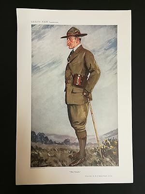 Vanity Fair; 'Boy Scouts' 1911; Lieut-Gen Sir Robert Baden-Powell