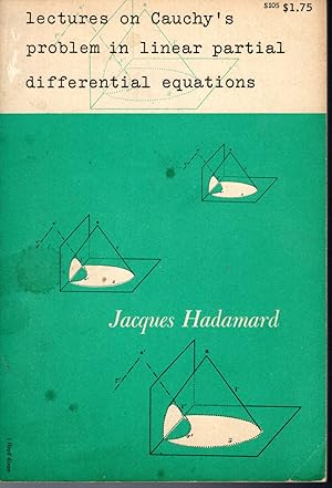 Imagen del vendedor de Lectures on Cauchy's Problem in Linear Partial Differential Equations a la venta por Dorley House Books, Inc.