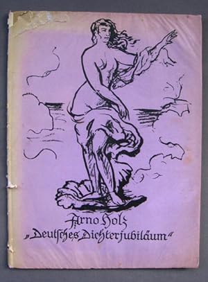 Bild des Verkufers fr Deutsches Dichterjubilum. zum Verkauf von Antiquariat Ars Amandi