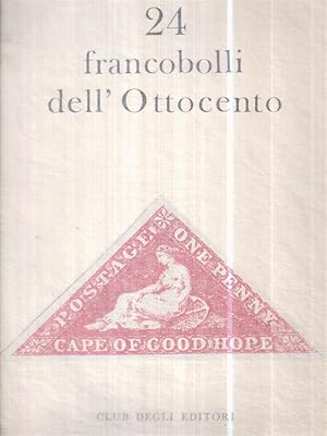 24 francobolli dell'Ottocento