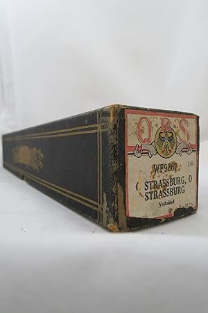 ANTIQUE PLAYER PIANO ROLL QRS #WF9267 "O, STRASSBURG, O STRASSBURG" VOLKSLIED (FOLK SONG)