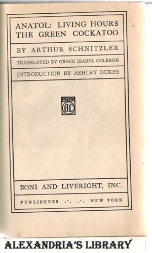 Anatol: Living Hours--The Green Cockatoo
