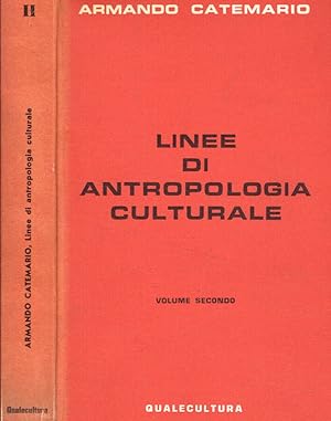 Seller image for Linee di antropologia culturale vol.II for sale by Biblioteca di Babele