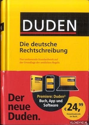 Immagine del venditore per Duden: Die deutsche Rechtschreibung venduto da Klondyke