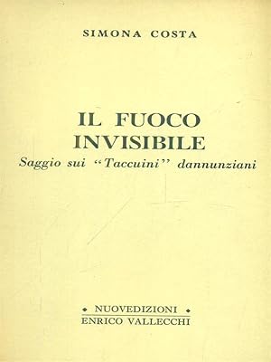 Bild des Verkufers fr Il fuoco invisibile zum Verkauf von Librodifaccia
