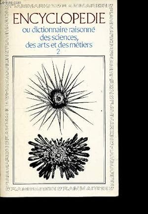 Seller image for Encyclopdie, ou dictionnaire raisonn des sciences, des arts et des mtiers (articles choisis) - 2 for sale by Le-Livre