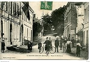 CPA 24 LA ROCHE CHALAIS. ROUTE DE BORDEAUX 1907