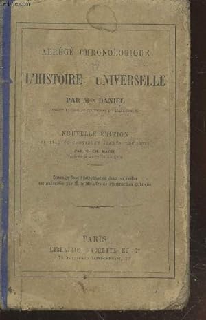 Seller image for Abrg chronologique de l'Histoire Universelle for sale by Le-Livre