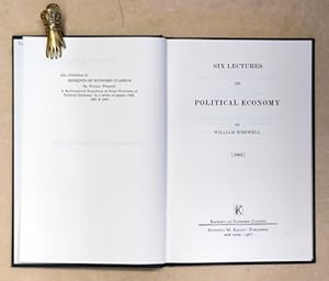 Six Lectures on Political Economy. [Reprint].