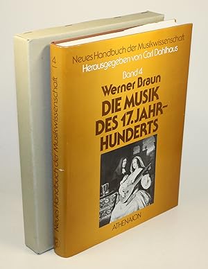 Bild des Verkufers fr Die Musik des 17. Jahrhunderts. Band 4. zum Verkauf von Antiquariat Gallus / Dr. P. Adelsberger