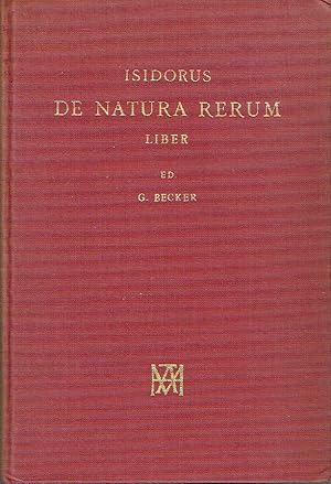Image du vendeur pour De Natura Rerum liber mis en vente par Blue Whale Books, ABAA