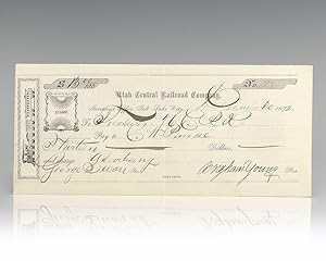 Brigham Young Signed Document.