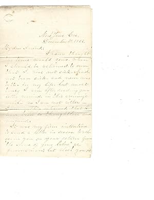 Girl Student at Ipswich Female Seminary in 1863 writes a 14-page letter manuscript on Her Student...