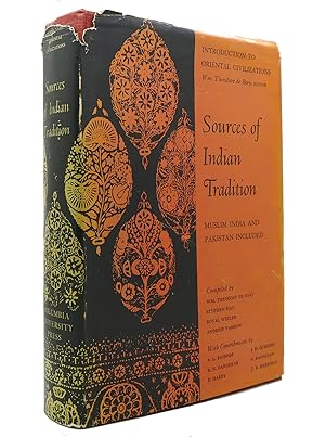 Image du vendeur pour SOURCES OF INDIAN TRADITION mis en vente par Rare Book Cellar