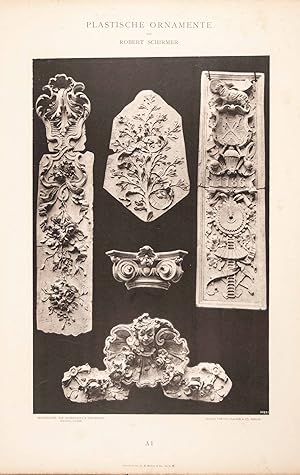 Seller image for Plastische Ornamente fr Bau- und Kunstgewerbe for sale by ERIC CHAIM KLINE, BOOKSELLER (ABAA ILAB)