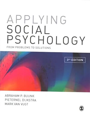 Bild des Verkufers fr Applying Social Psychology : From Problems to Solutions zum Verkauf von GreatBookPrices