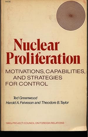 Imagen del vendedor de Nuclear proliferation. a la venta por Antiquariat Bookfarm