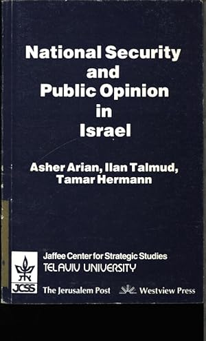 Seller image for National security and public opinion in Israel. for sale by Antiquariat Bookfarm