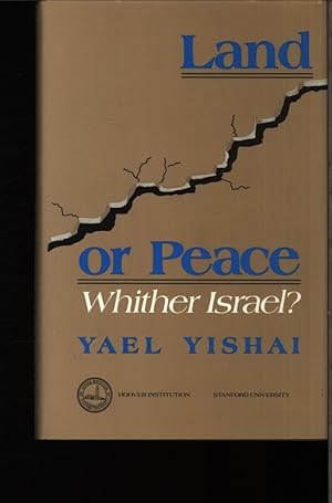 Bild des Verkufers fr Land or peace. Whither Israel?. zum Verkauf von Antiquariat Bookfarm