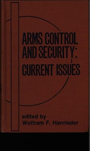 Bild des Verkufers fr Arms control and security. Current issues. zum Verkauf von Antiquariat Bookfarm